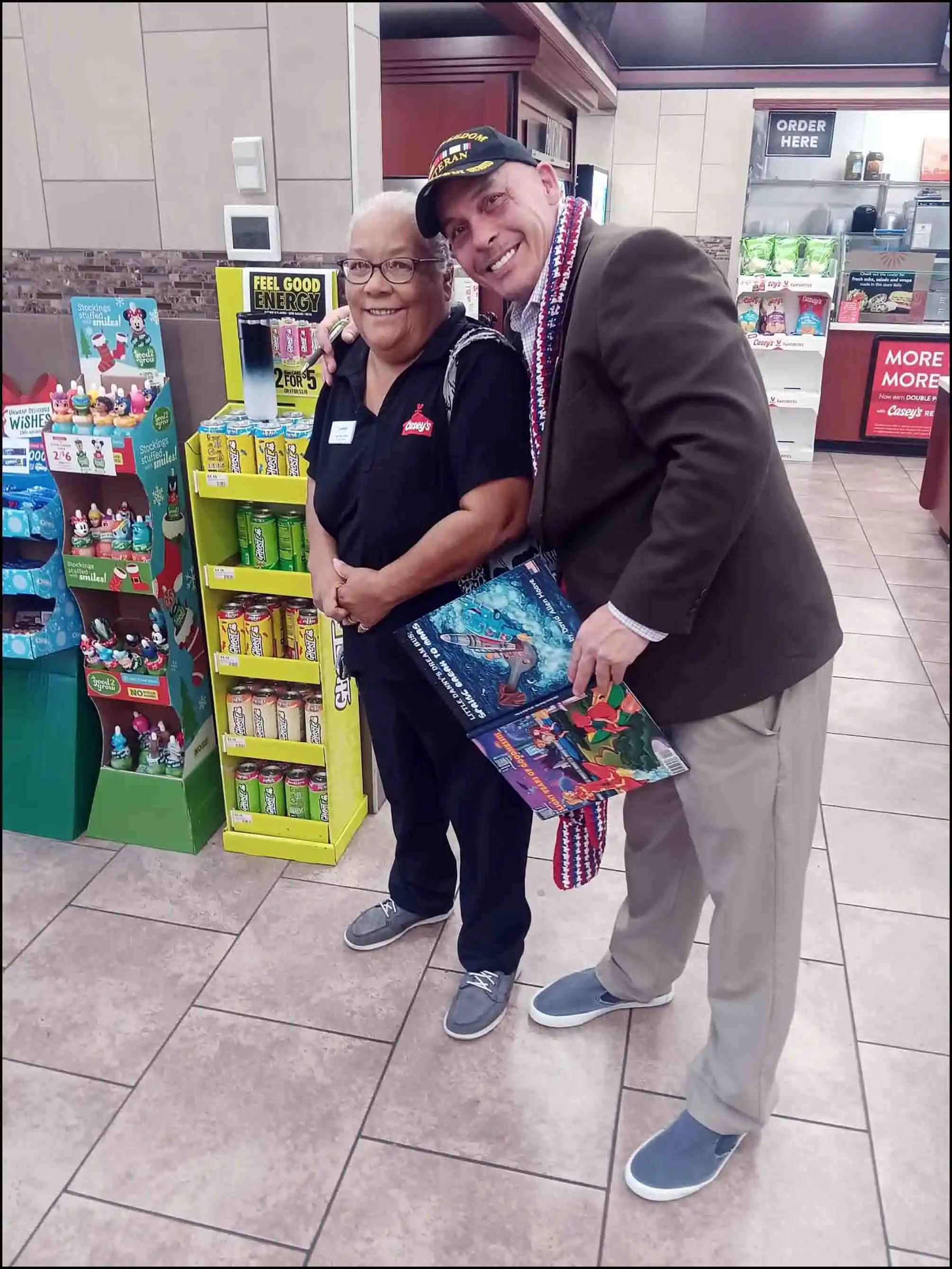 When the CEO & Veteran David Haave visited St Robert Military Base Ft Leonard Wood...2023 -- Author David Haave